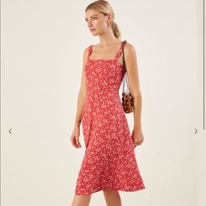 Reformation Persimmon dress